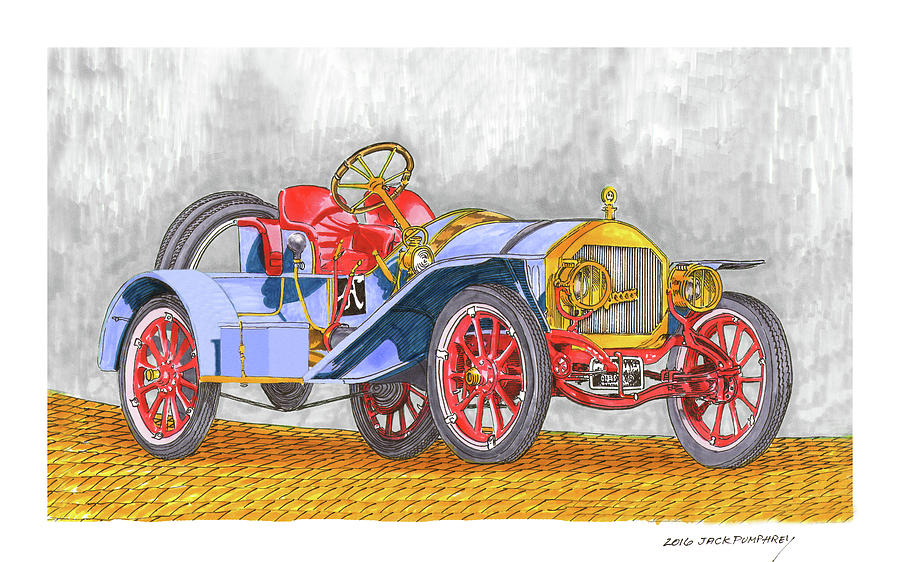 1907 Autocar Painting