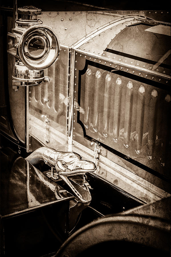 1912 Rolls-Royce Silver Ghost Rothchild et Fils Style Limousine Snake Horn -0711s Photograph by Jill Reger