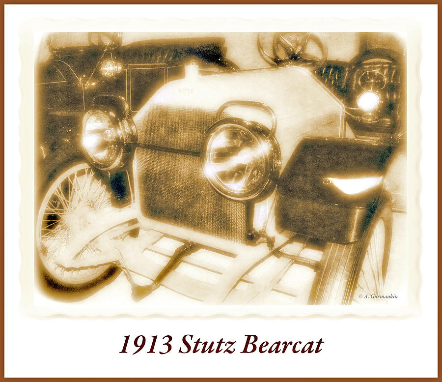 1913 Stutz Bearcat Photograph by A Macarthur Gurmankin