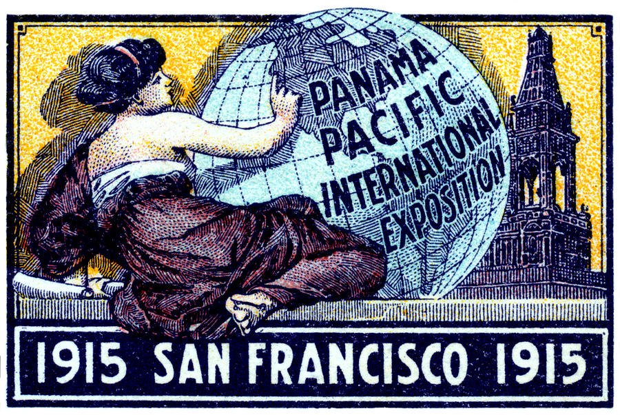 1915 San Francisco Expo Poster Painting by Historic Image