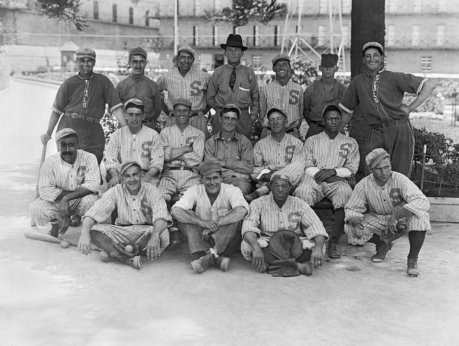 1919 San Francisco Seals Team Photograph by Underwood Archives
