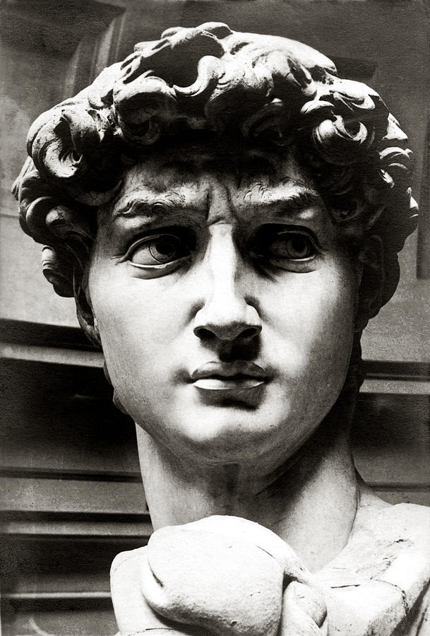1920 Michelangelos Sculpture of David Photograph by Historic Image