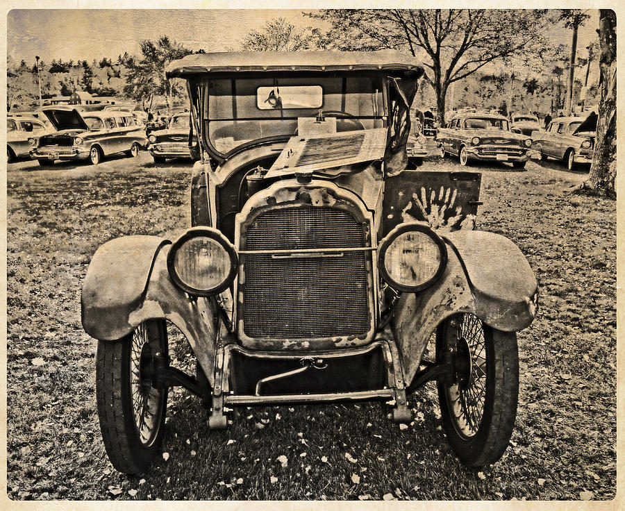 1920 Willy Knight 20 Touring Photograph by Mike Martin