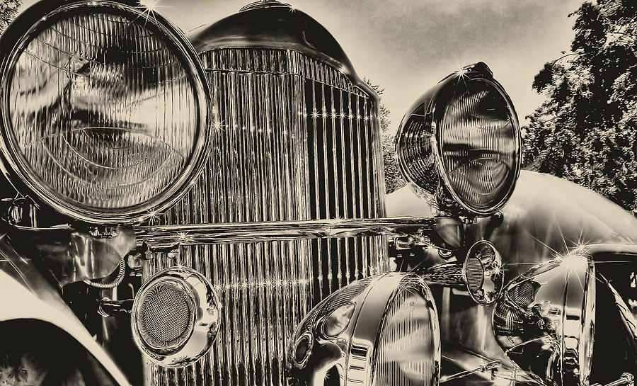 Car Photograph - 1920s Packard by Peter Schumacher