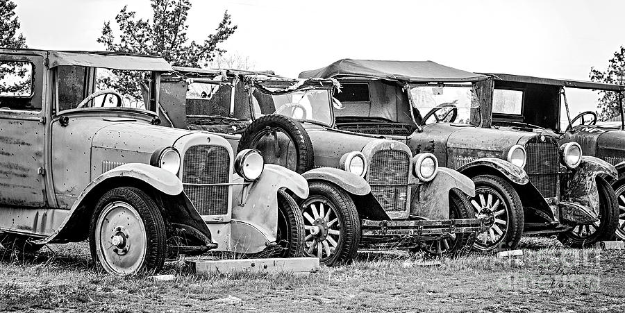 1920s Vintage Cars Photograph By David Millenheft