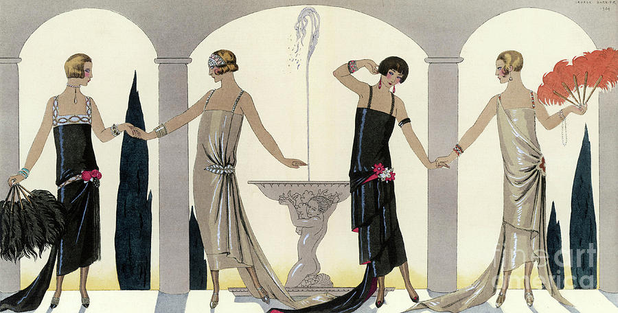 1920's evening gowns