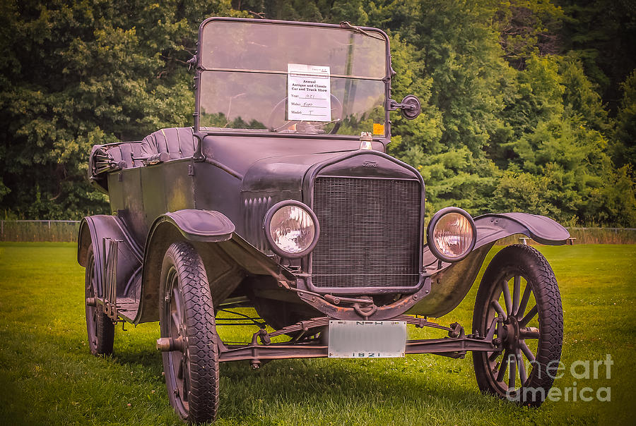 1921 Ford Photograph by Claudia M Photography