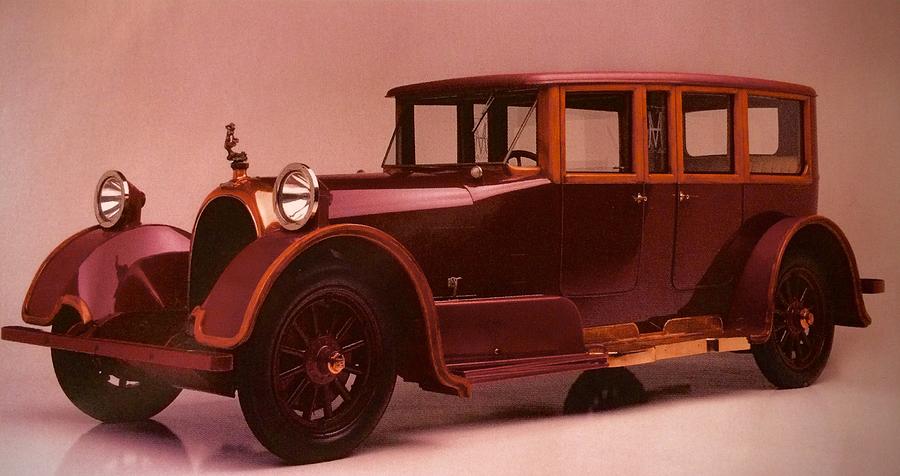 1921 Heine-Velox Limousine Photograph by Barbara Zahno