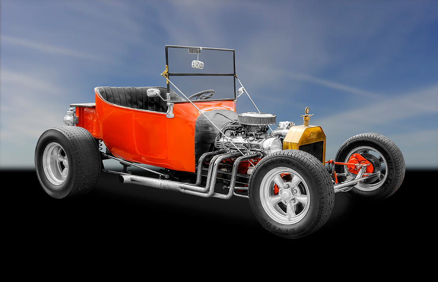 Hot Rod Photograph - 1923 Ford T-Bucket Hot Rod by Frank J Benz