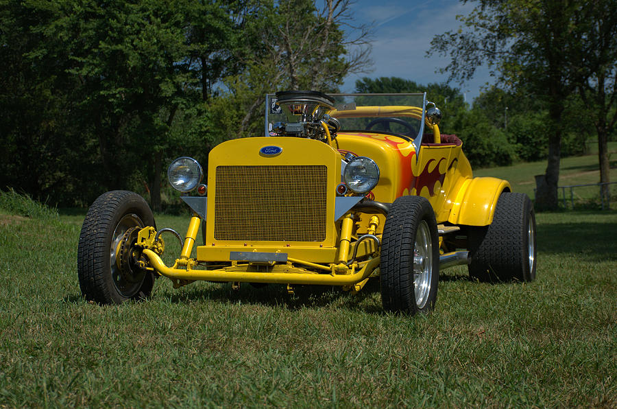 1928 Ford Bucket T Hot Rod Photograph by Tim McCullough