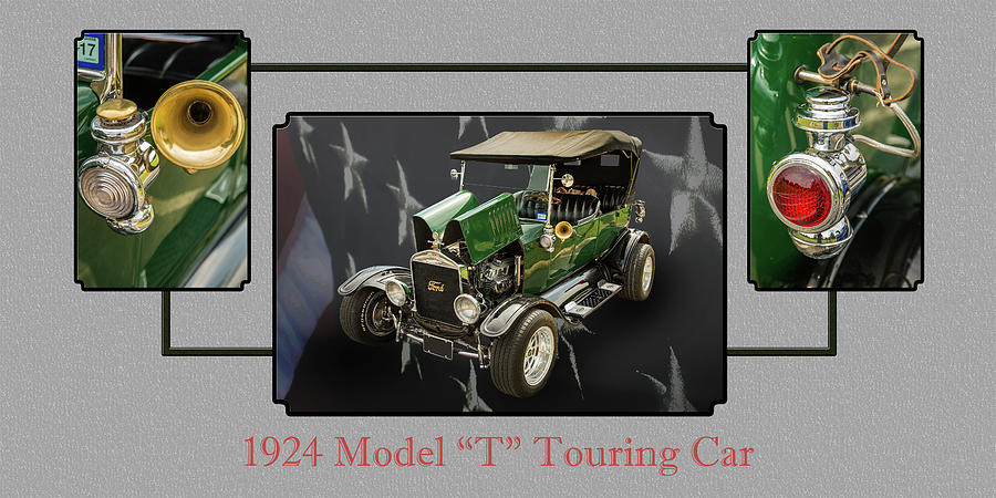 1924 Ford Model T Touring Hot Rod 5509.006 Photograph by M K Miller