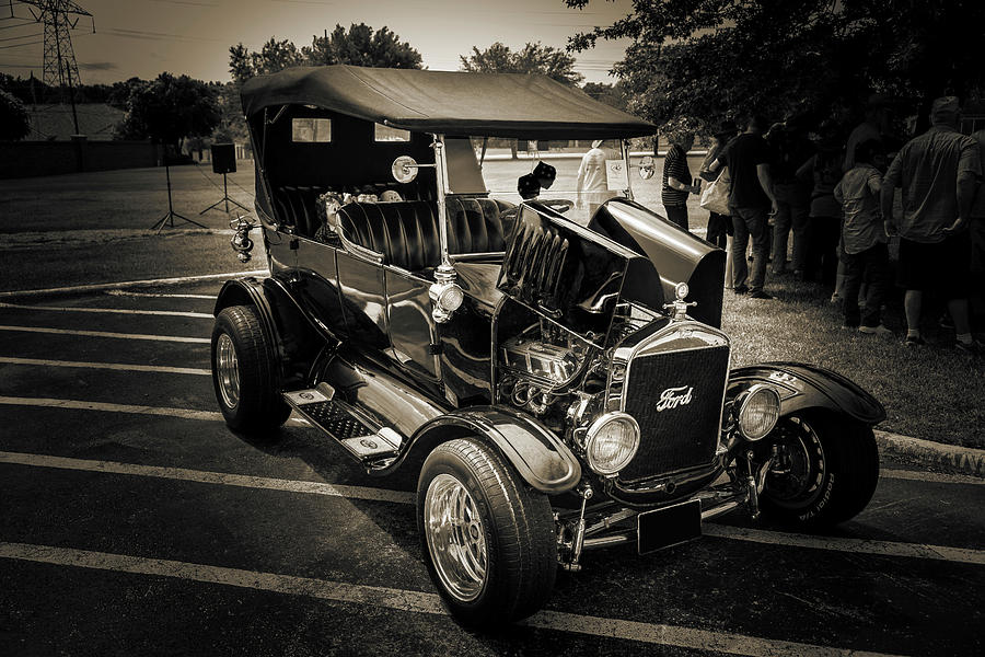 1924 Ford Model T Touring Hot Rod 5509.207 Photograph by M K Miller