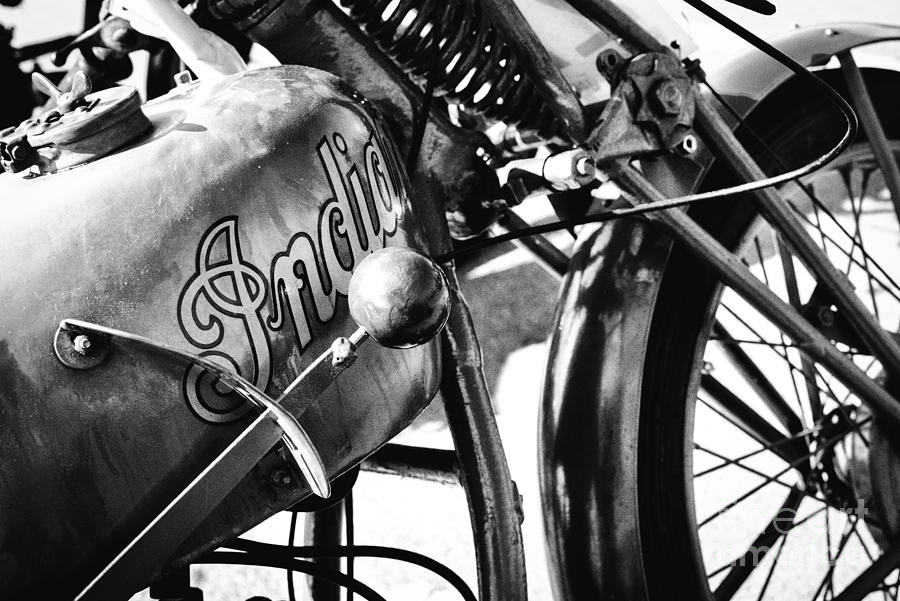 1925 Indian Motorcycle Photograph by Tim Gainey