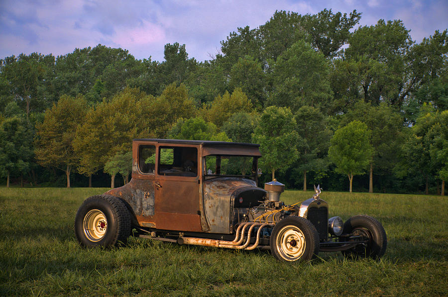 1926 Ford High Top T Rat Rod Photograph by Tim McCullough
