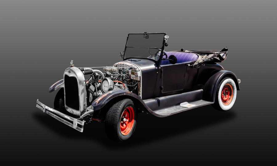 1926 Ford Model T Roadster Convertible  -  1926FDMODT425 Photograph by Frank J Benz