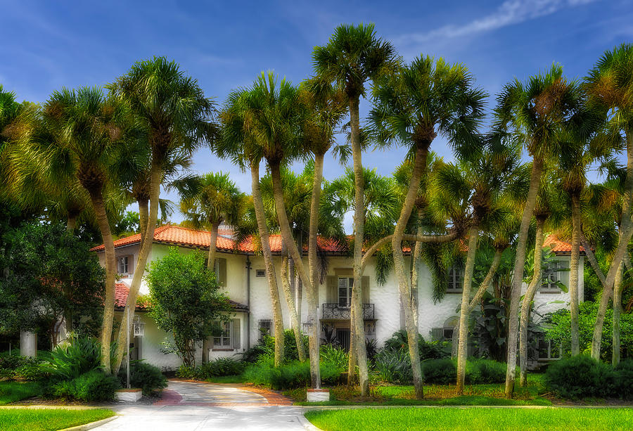 Architecture Photograph - 1926 Venetian Style Florida Home - 16 by Frank J Benz