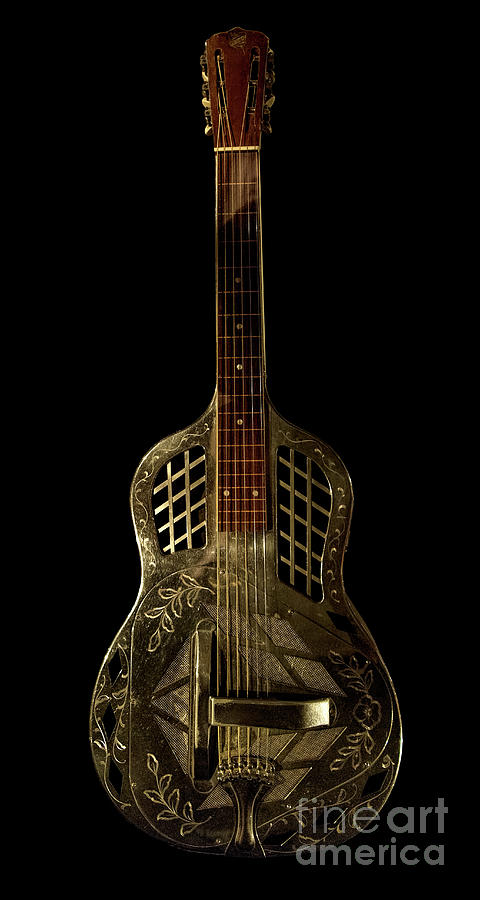 1927 National Steel Guitar Style 2 Photograph by David Oppenheimer