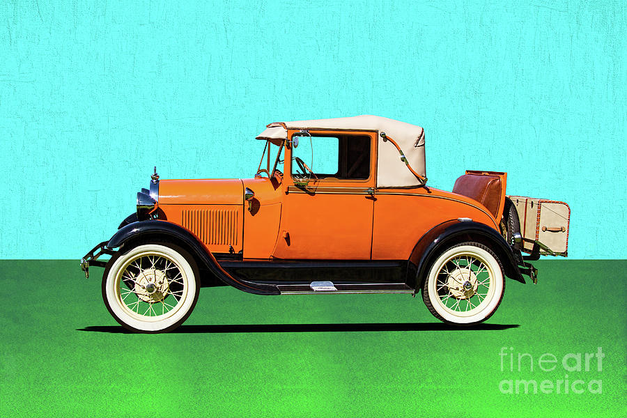 1928 Antique Ford Model A Roadster Photograph by Nick Gray - Pixels