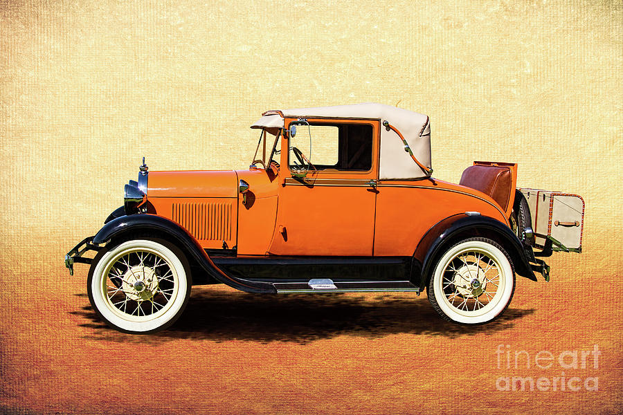 1928 Classic Ford Model A Roadster Photograph by Nick Gray