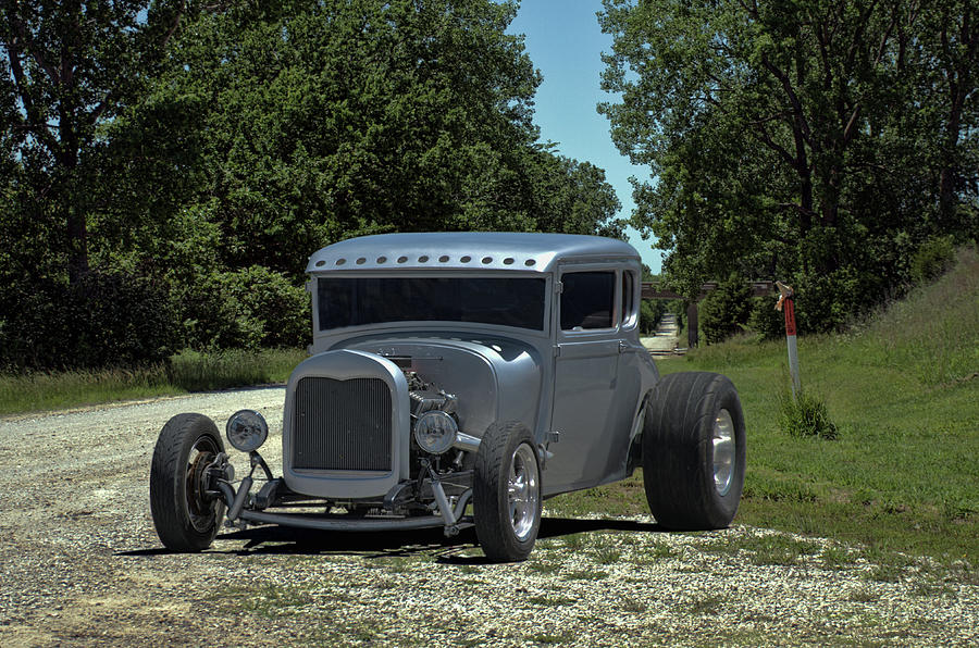 1928 Ford Coupe Hot Rod Photograph by Tim McCullough