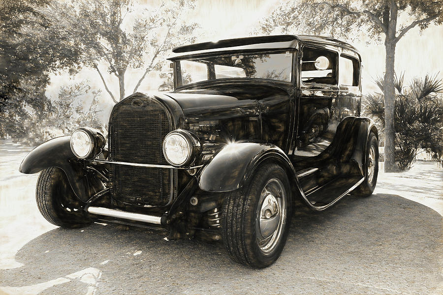 1928 Ford Model A Photograph by Donna Kennedy