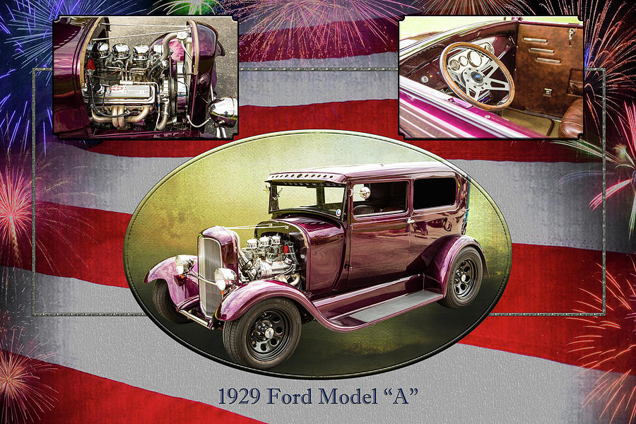 1929 Ford Model A 5511.01 Photograph by M K Miller