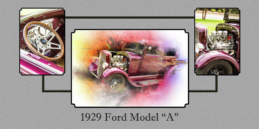 1929 Ford Model A 5511.02 Photograph by M K Miller
