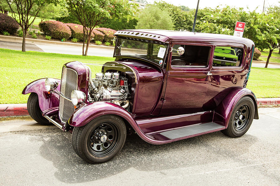 Car Photograph - 1929 Ford Model A 5511.06 by M K Miller