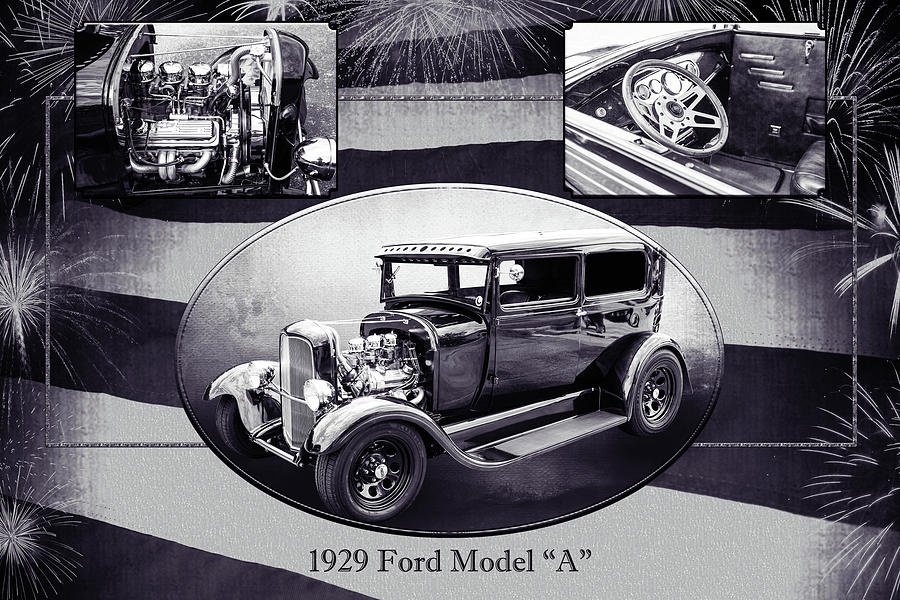 1929 Ford Model A 5511.50 Photograph by M K Miller
