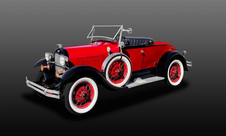 1929 Ford Model A Convertible  -  29MDACV725 Photograph by Frank J Benz
