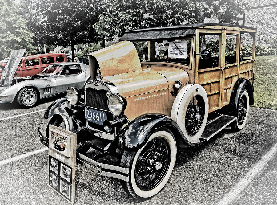 1929 Ford Model A Photograph by Mike Martin