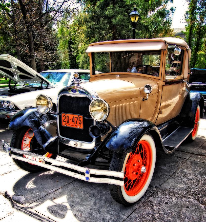 Cool Photograph - 1929 Model A Ford by Thom Zehrfeld