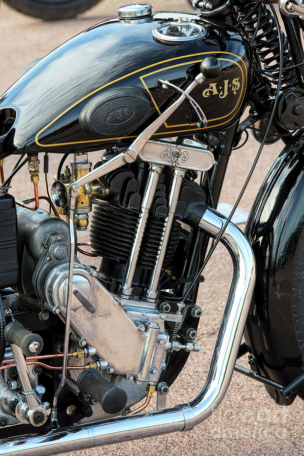 1930 Ajs R8 Photograph by Tim Gainey