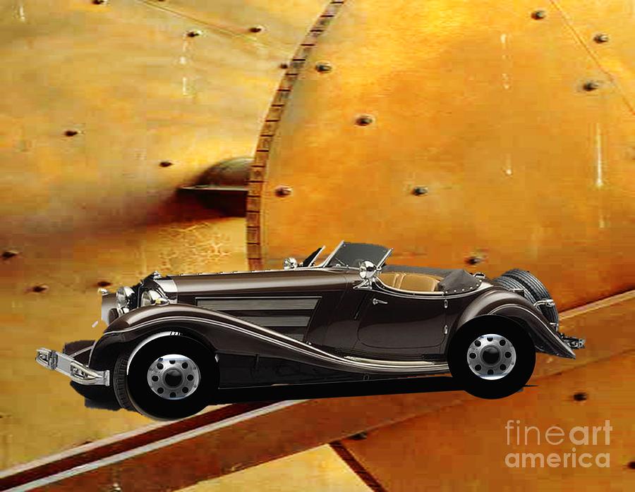 1930 Classic Speedster Painting