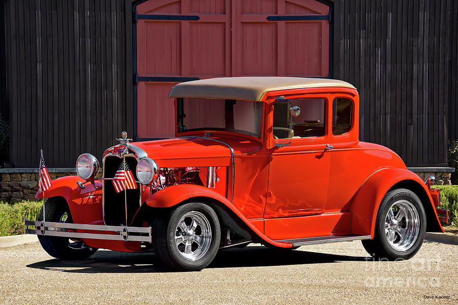 1930 Ford Model A Coupe Patriot A II Photograph by Dave Koontz