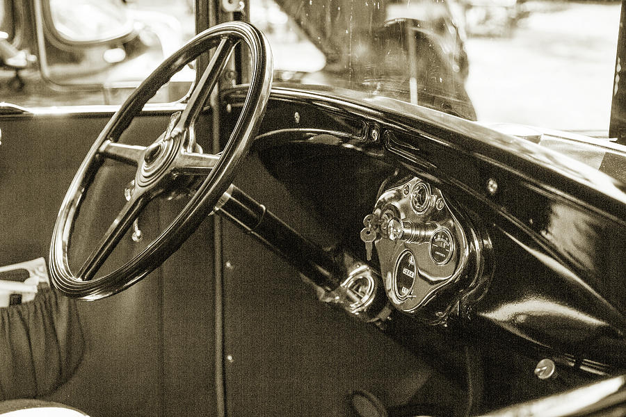1930 Ford Model A Original Sedan 5538,23 Photograph by M K Miller