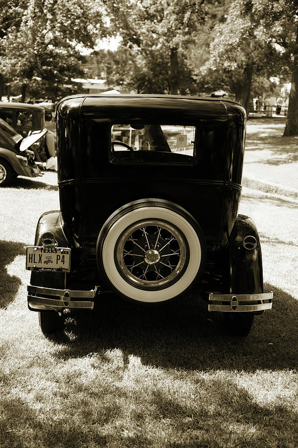 1930 Ford Model A Original Sedan 5538,26 Photograph by M K Miller