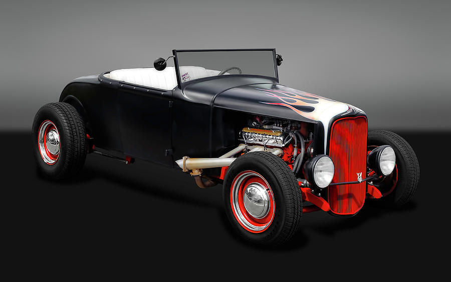 1930 Ford Roadster  -  1930Fdrdstrgry0163 Photograph by Frank J Benz