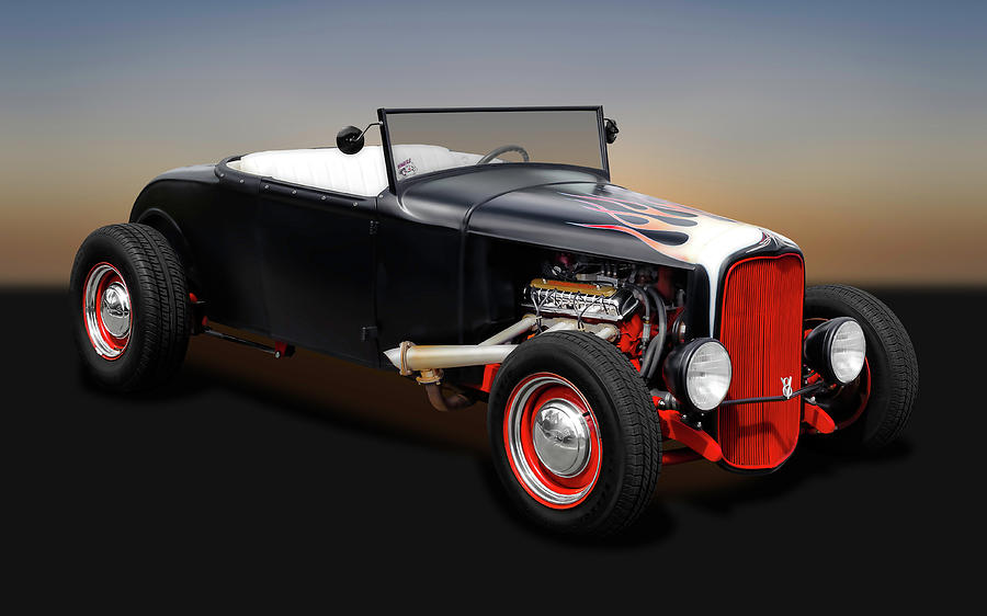 1930 Ford Roadster  -  1930FordRoadster0163 Photograph by Frank J Benz