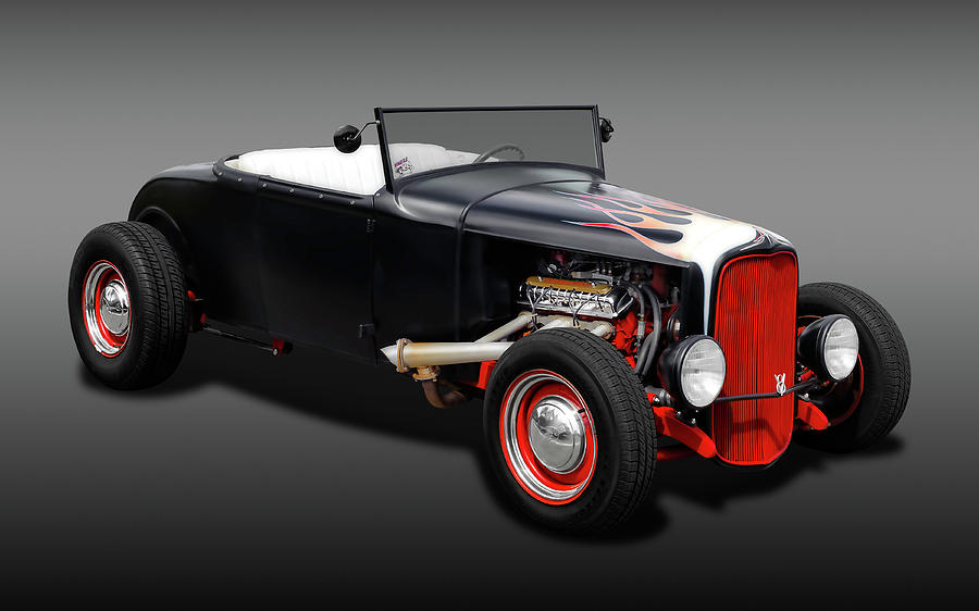 1930 Ford Roadster  -  30FordRoadsterFA0163 Photograph by Frank J Benz