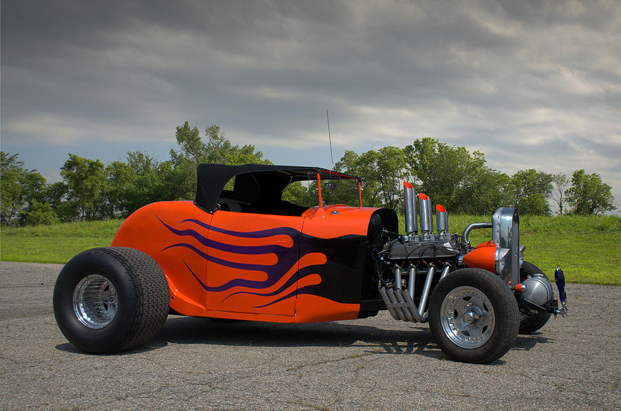 1930 Ford Roadster Hot Rod Photograph by Tim McCullough