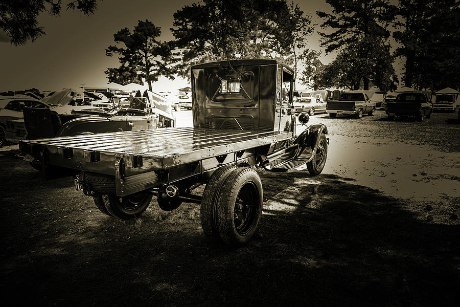 1930 Ford Stakebed Truck 5512.58 Photograph by M K Miller