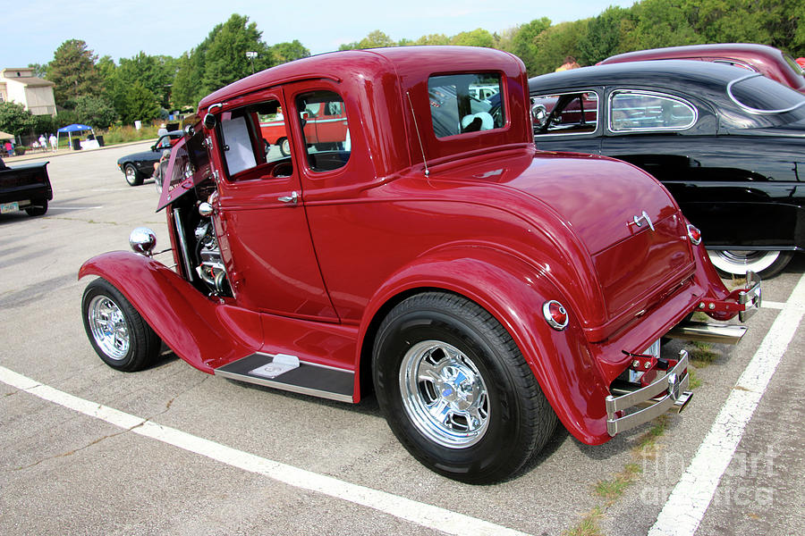 1930 red Ford Model A-Rear-8902 Photograph by Gary Gingrich Galleries ...