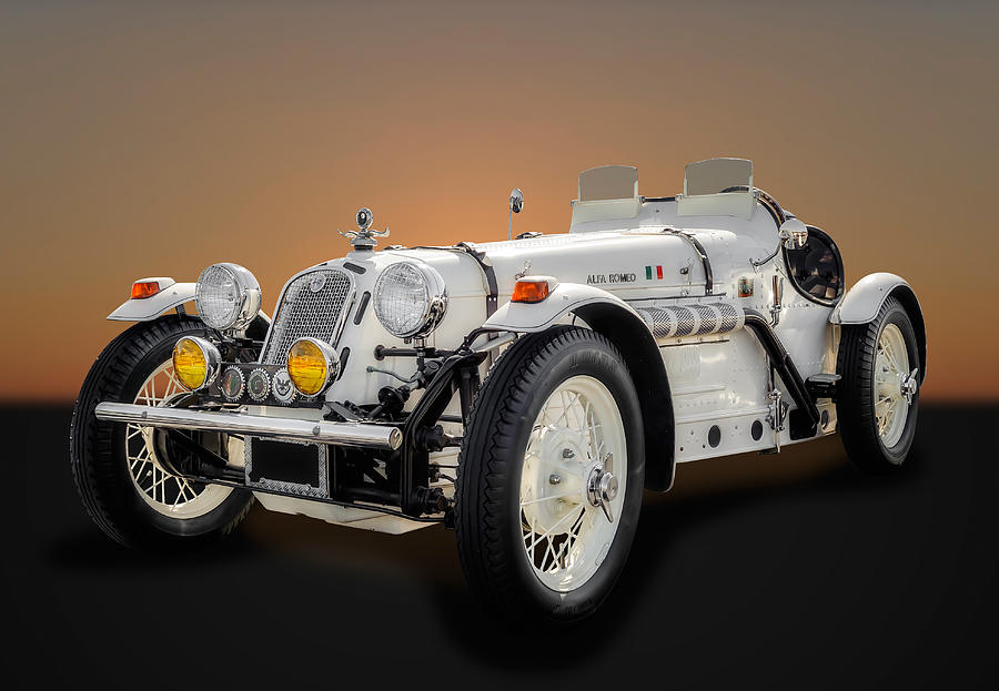 1931 Alpha Romeo Roadster  -  ALRO1 Photograph by Frank J Benz