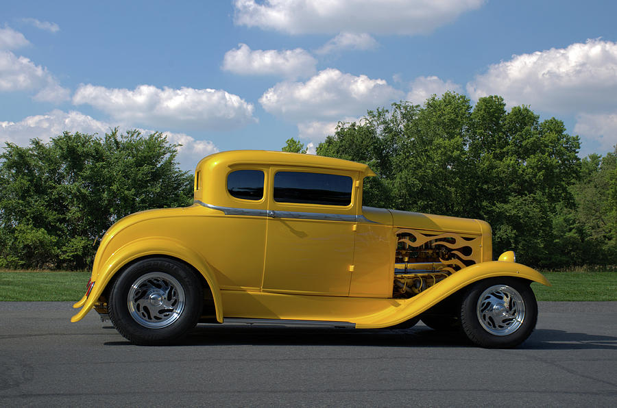 1931 Ford Coupe Hot Rod Photograph by Tim McCullough