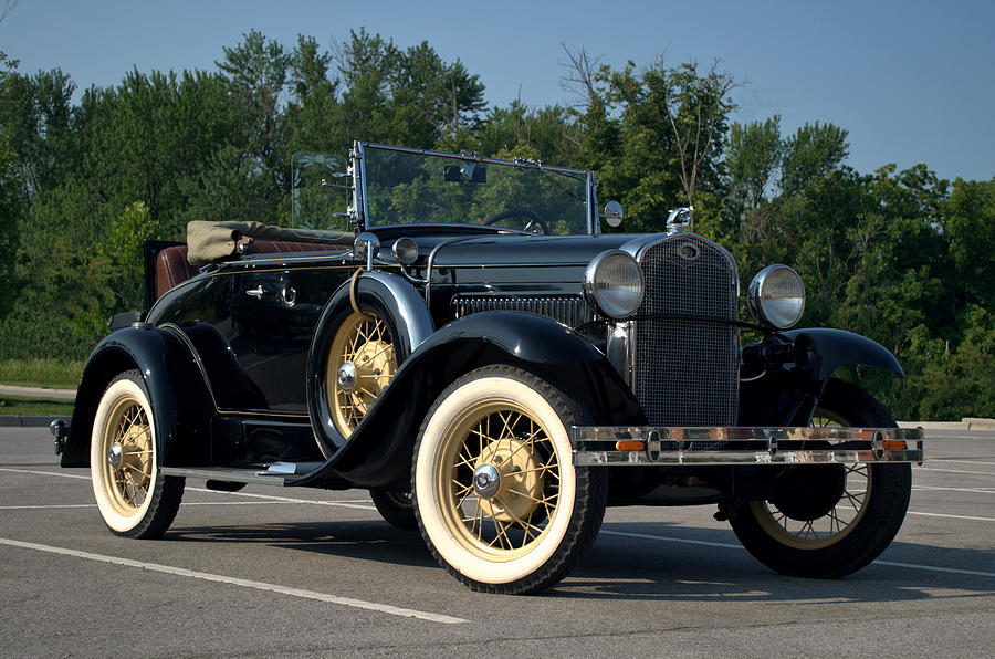 1931 Ford Model A Roadster Photograph by Tim McCullough