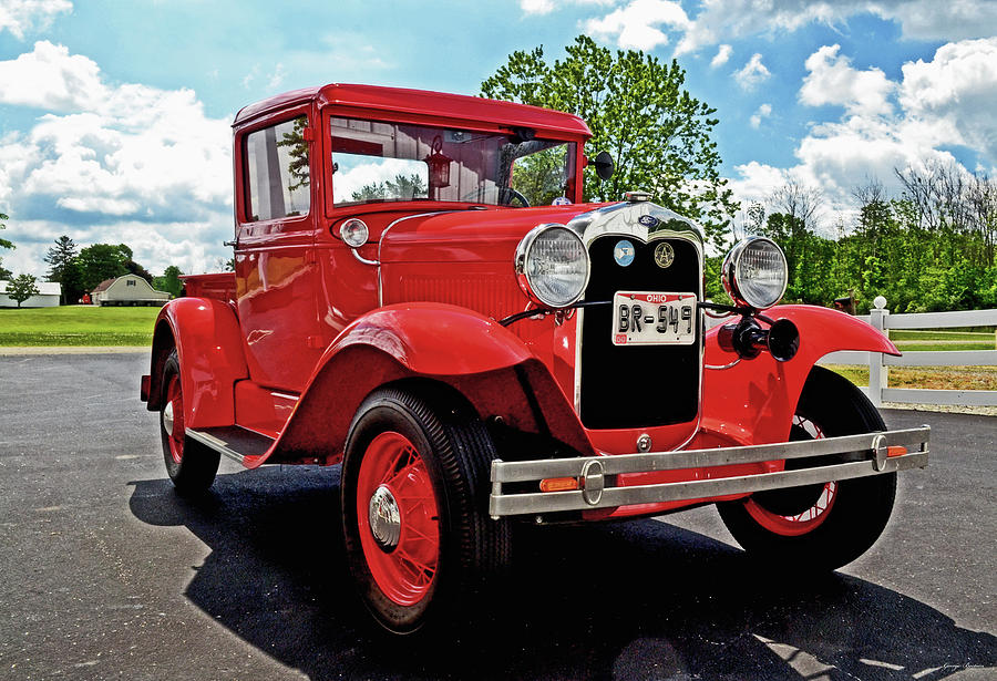 1931 Ford Truck  002 Photograph by George Bostian