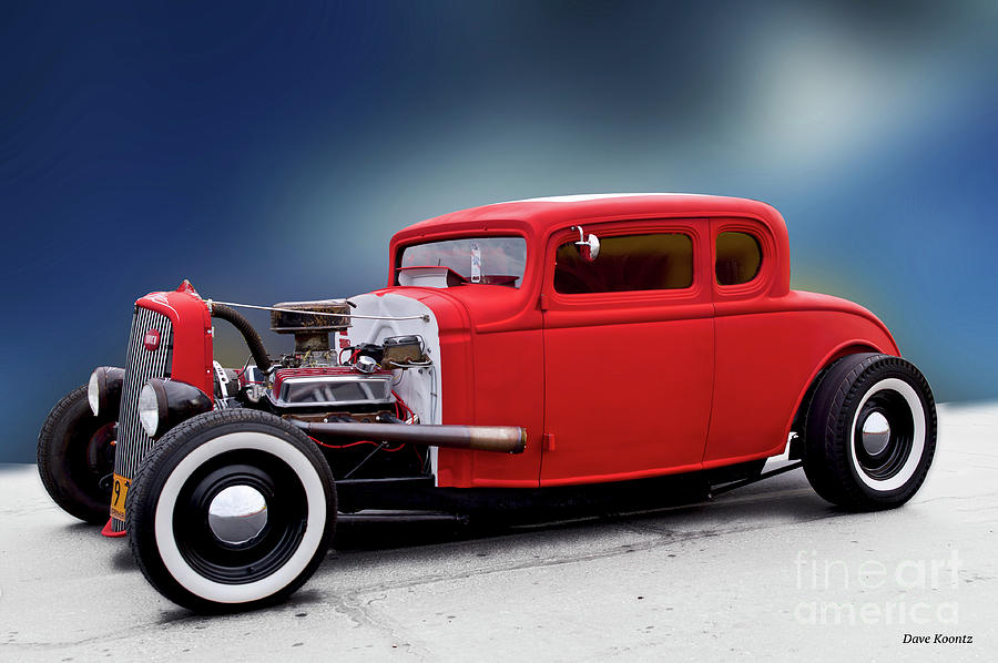 1932 Buick 'Five Window' Coupe II Photograph by Dave Koontz - Fine Art ...