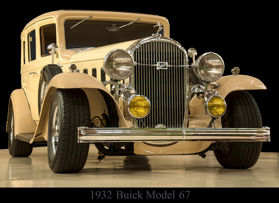 Buick Photograph - 1932 Buick Model 67 by Flees Photos