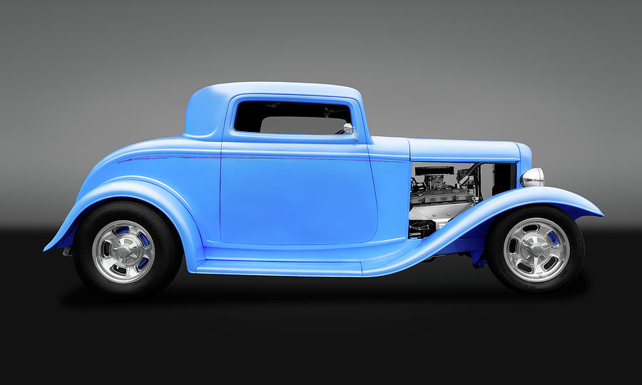 1932 Ford 3 Window Coupe  -  1932ford3wincpegry119312 Photograph by Frank J Benz